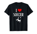 I Love Soccer I Heart Soccer Funny T-Shirt - Fun Novelty Design Unisex