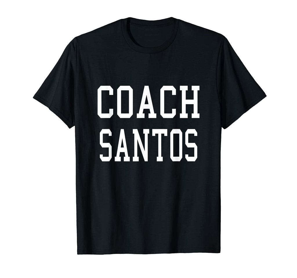 Coach Santos Custom Football Soccer T-Shirt - Streetwear Style for Adults