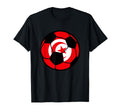 Tunisia Flag Soccer Fans Football T-Shirt - Custom Art Print Men Women