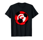 Tunisia Flag Soccer Fans Football T-Shirt - Custom Art Print Men Women