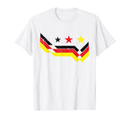 German Soccer Deutschland Germany T-Shirt - Minimalist Print for Adults