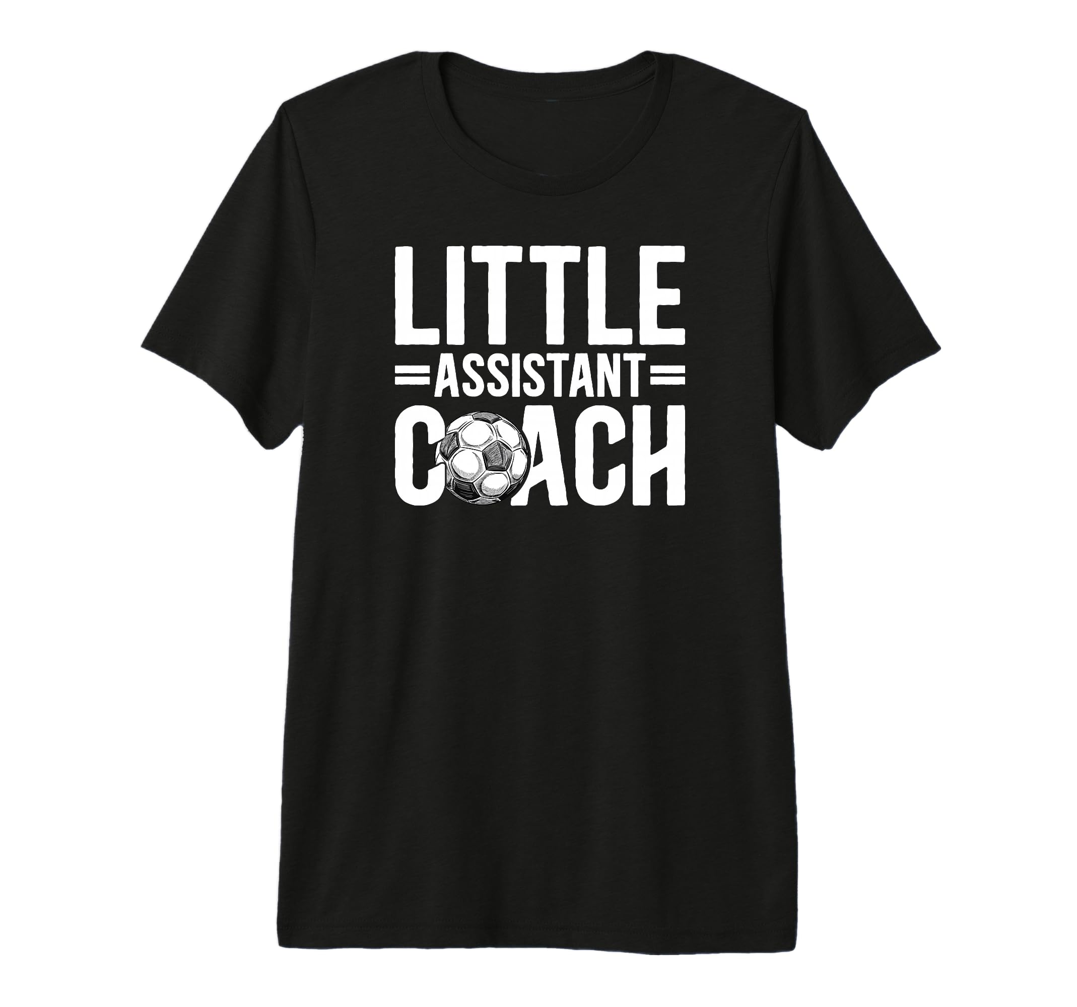 Little Assistant Coach Soccer Assistant T-Shirt - Trendy Graphic Men Women