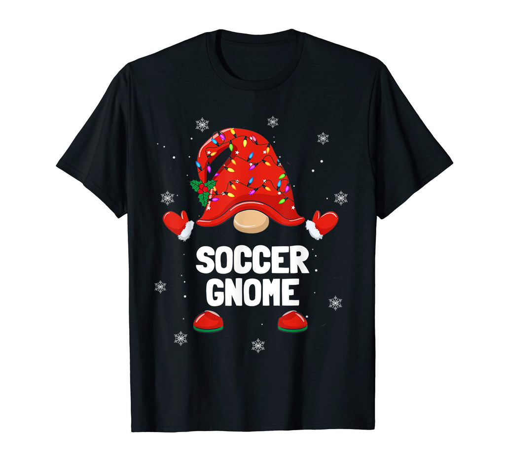 Gnome Soccer Gnome Family T-Shirt - Novelty Apparel Unisex