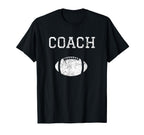 Football Coach Novelty T-Shirt - Trendy Graphic Men Women