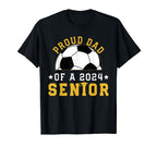 Class 2024 Proud Soccer Senior Sweatshirt - Aesthetic Graphic for Adults