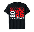 Soccer Senior Night Soccer Senior 2026 T-Shirt - Graphic Print for Adults