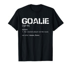Goalie Definition Soccer Goalie T-Shirt - Aesthetic Graphic Unisex