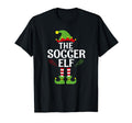 Soccer Elf Family Matching Group T-Shirt - Novelty Apparel Unisex