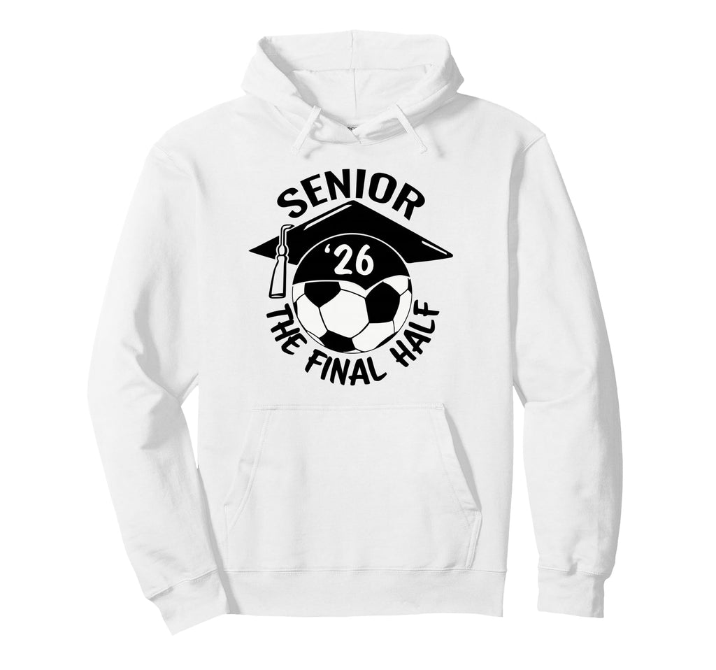 Soccer Senior Final Half Hoodie - Streetwear Style Men Women