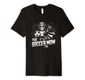 Soccer Mom Skeletton Halloween T-Shirt - Casual Everyday Wear Unisex