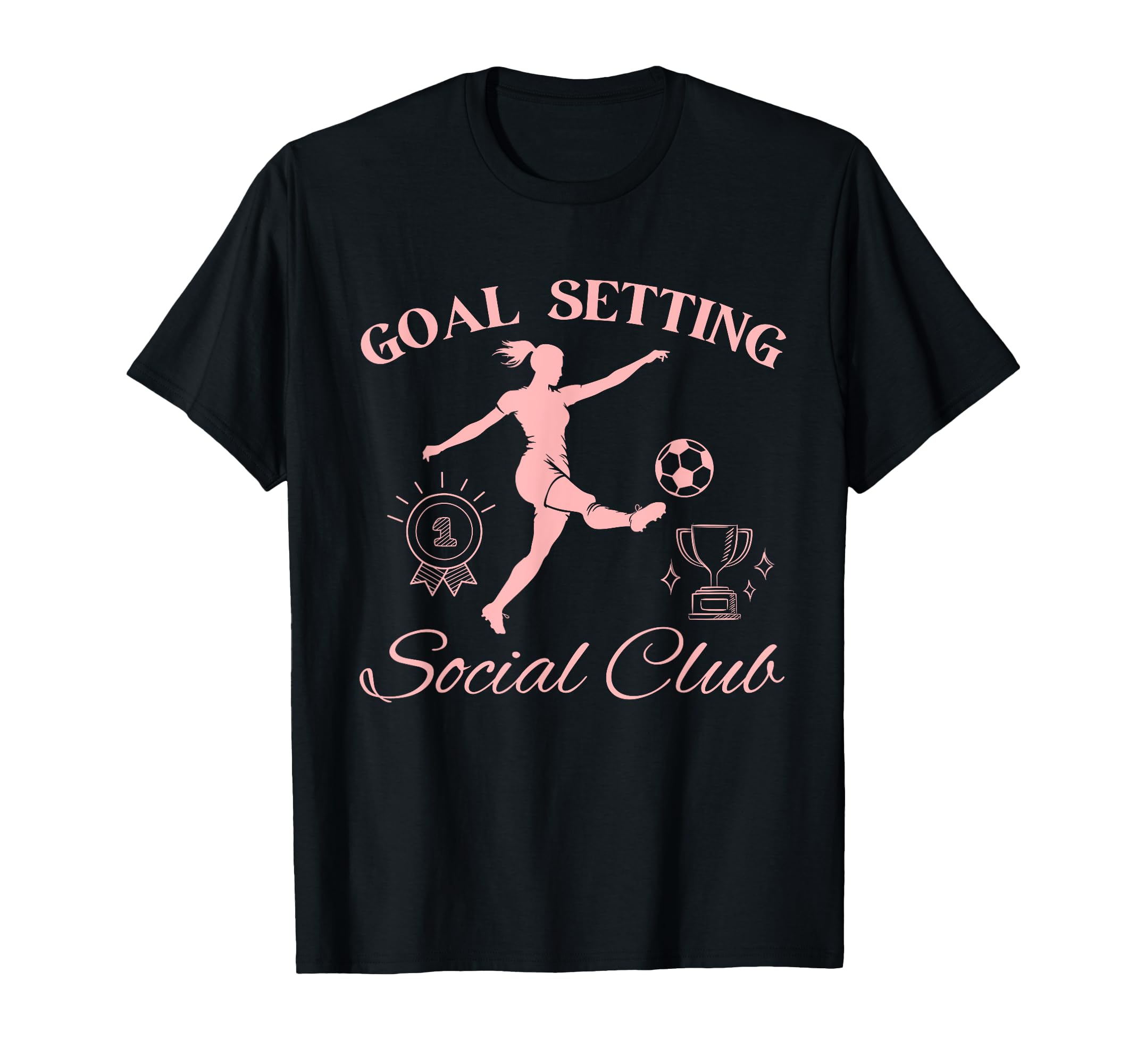 Goal Setting Social Club T-Shirt - Streetwear Style for Adults
