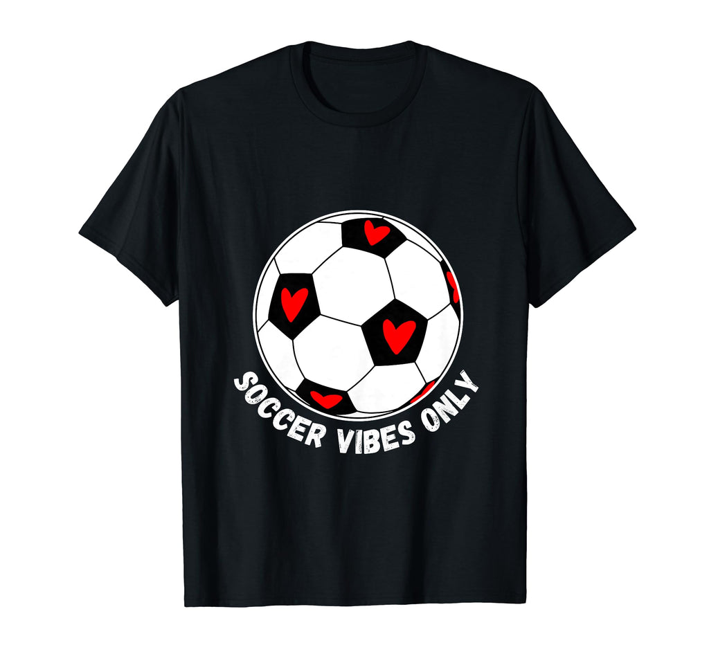 Soccer Vibes Only T-Shirt - Minimalist Print Unisex