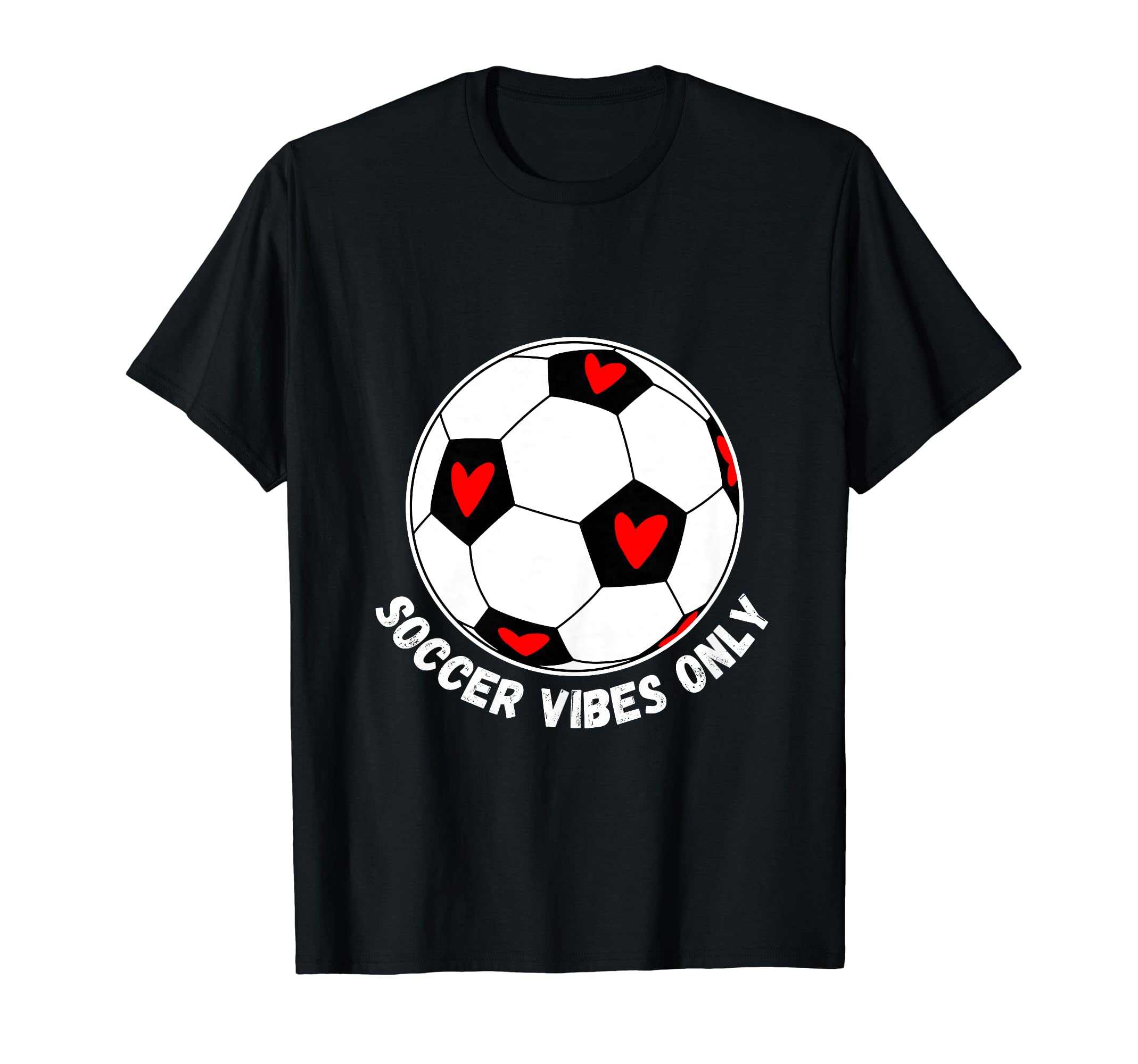 Soccer Vibes Only T-Shirt - Minimalist Print Unisex