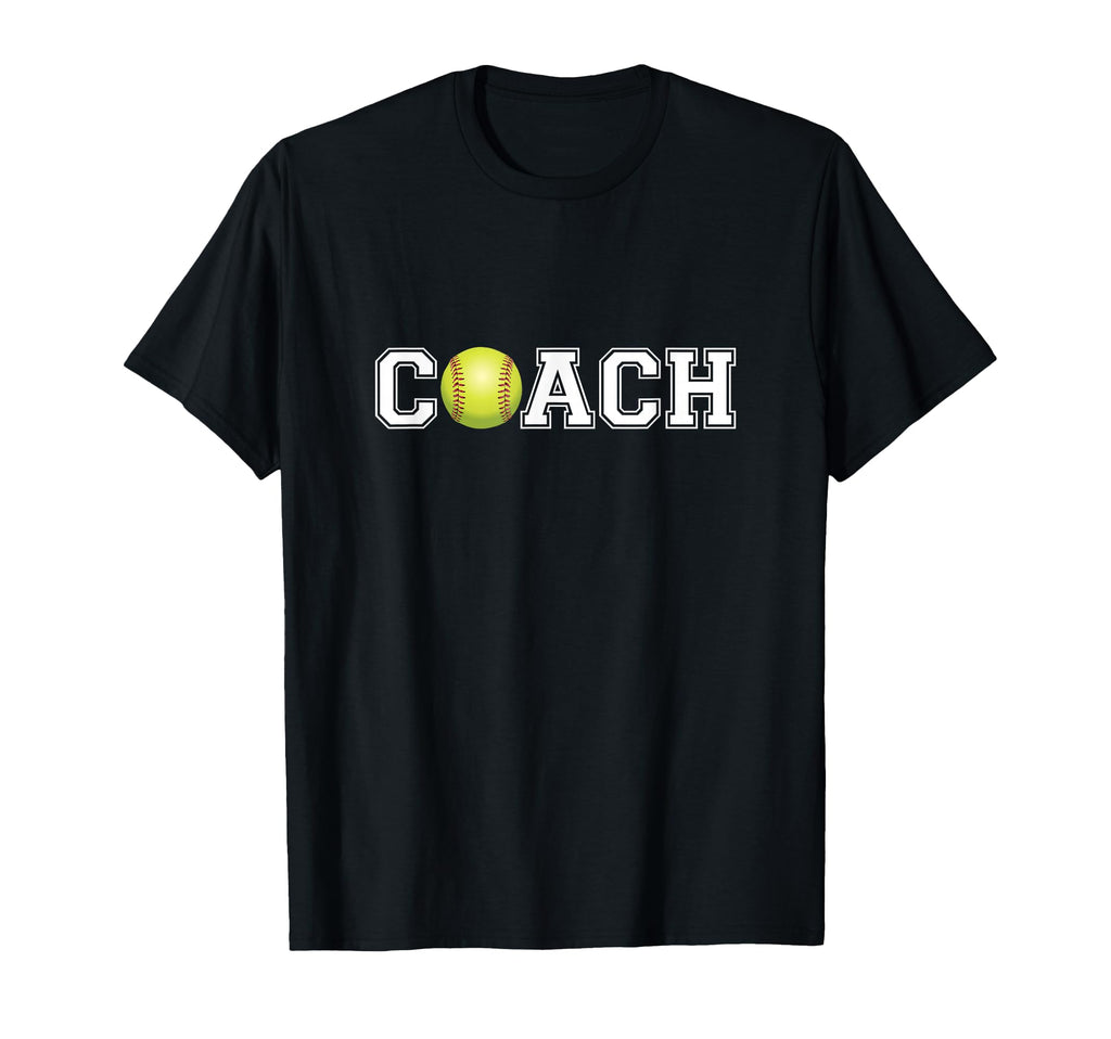 Softball Coach Sports Coaching Staff Head T-Shirt - Trendy Graphic Unisex
