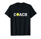 Softball Coach Sports Coaching Staff Head T-Shirt - Trendy Graphic Unisex