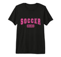 Soccer Mama Gameday Lover Tri Blend T-Shirt - Minimalist Print Unisex