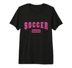 Soccer Mama Gameday Lover Tri Blend T-Shirt - Minimalist Print Unisex