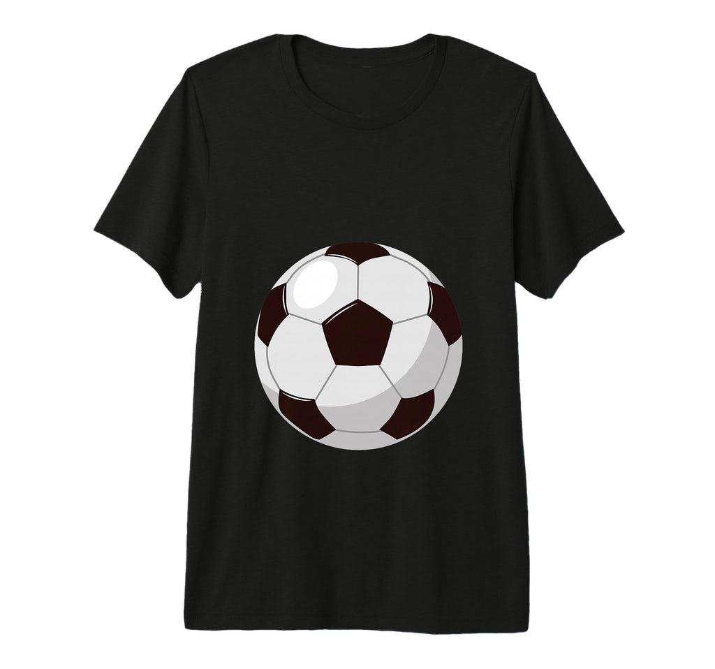 Football Funny Soccer Player Belly T-Shirt - Novelty Apparel Men Women