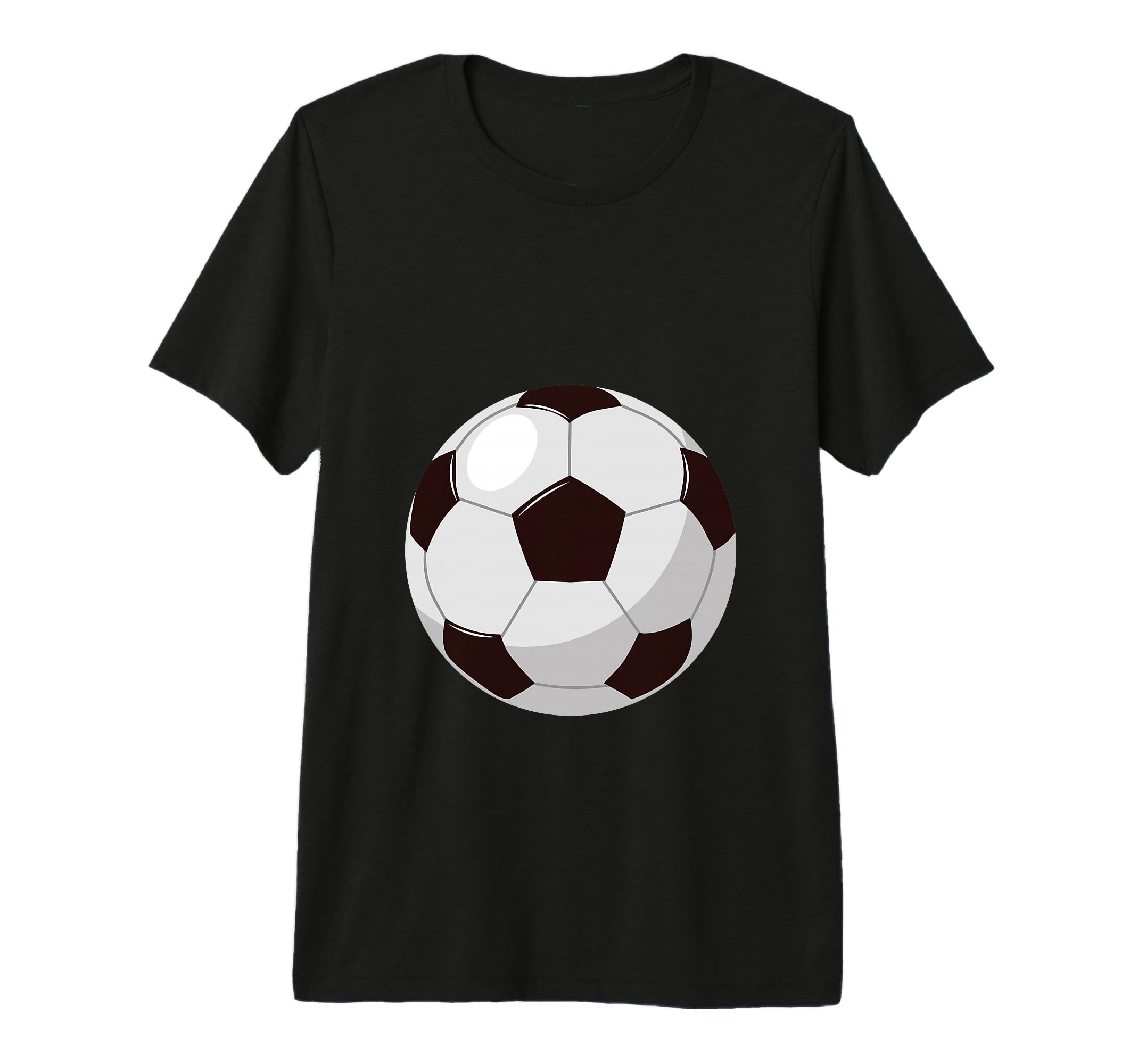 Football Funny Soccer Player Belly T-Shirt - Novelty Apparel Men Women