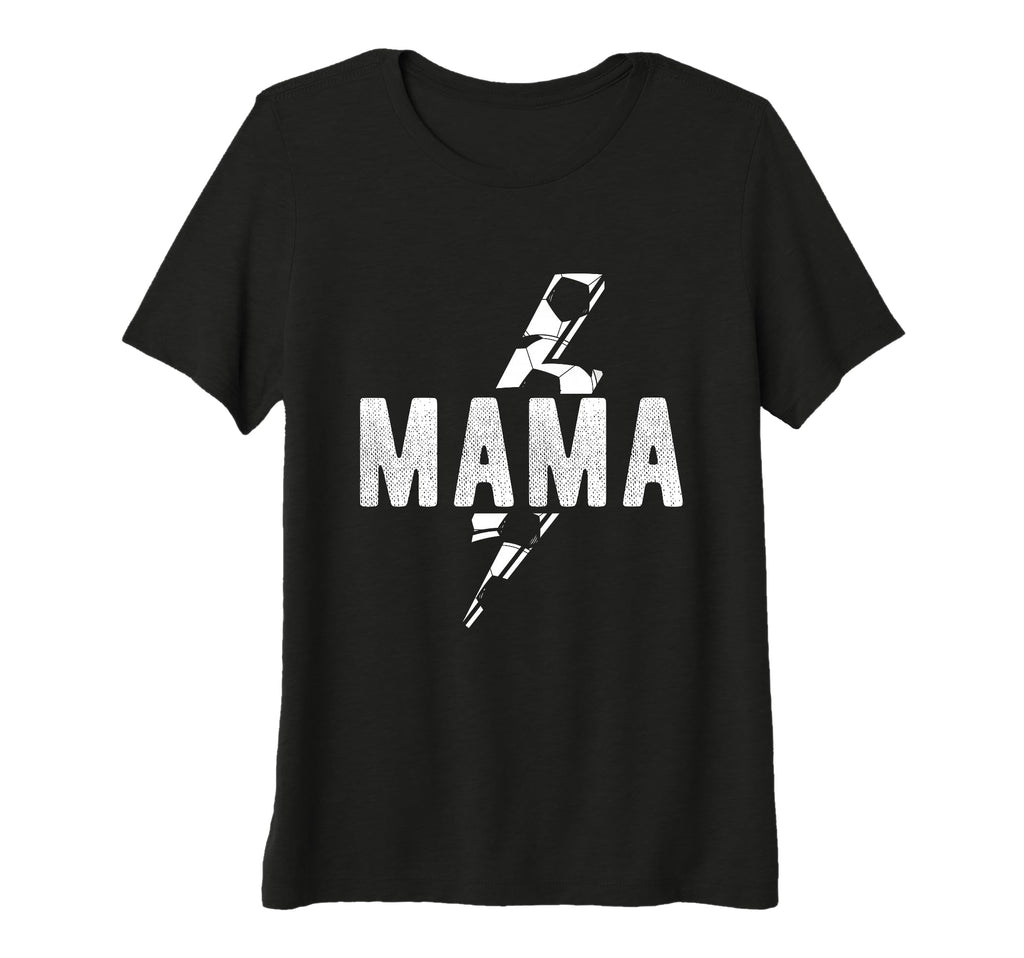 Womens Soccer Mama Mothers Day Sport T-Shirt - Fun Novelty Design Unisex