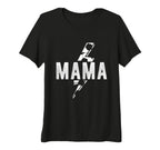 Womens Soccer Mama Mothers Day Sport T-Shirt - Fun Novelty Design Unisex