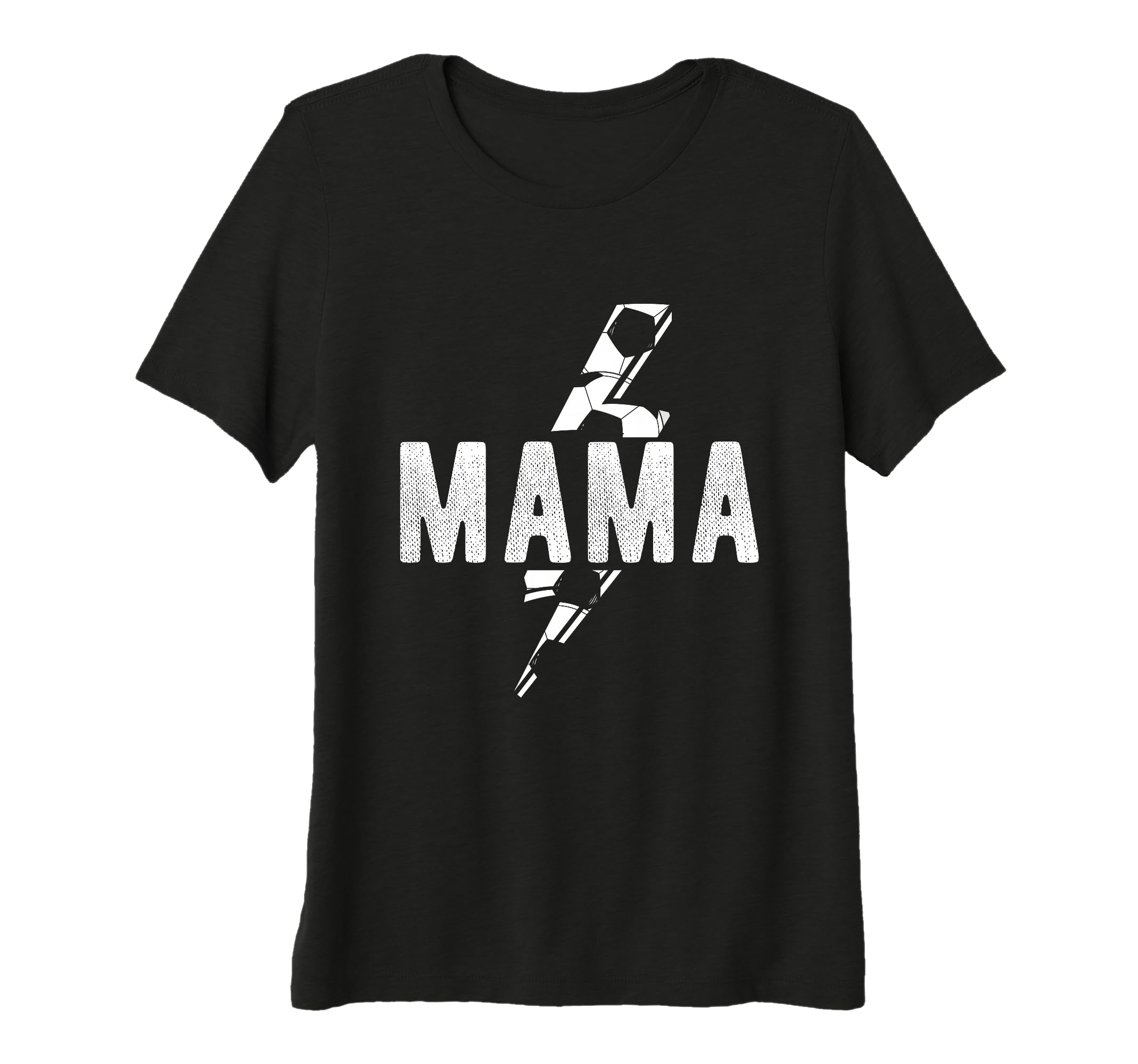 Womens Soccer Mama Mothers Day Sport T-Shirt - Fun Novelty Design Unisex