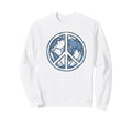 Soccer World Peace Is My Goal Sweatshirt - Aesthetic Graphic for Adults
