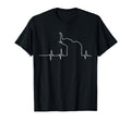 Elephant Heartbeat Wild Animals Fans T-Shirt - Aesthetic Graphic Men Women