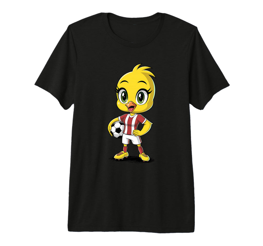 Soccer Chick Soccer Player Soccer T-Shirt - Casual Everyday Wear Men Women