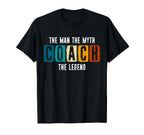 Coach Myth Legend Best Coach T-Shirt - Streetwear Style Men Women