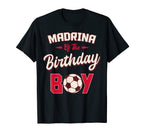 Madrina Birthday Soccer Player Bday T-Shirt - Novelty Apparel Men Women
