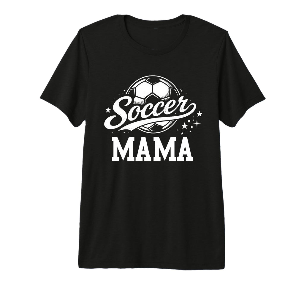 Soccer Mama Soccer Ball Tri Blend T-Shirt - Minimalist Print Men Women