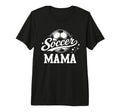 Soccer Mama Soccer Ball Tri Blend T-Shirt - Minimalist Print Men Women