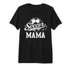 Soccer Mama Soccer Ball Tri Blend T-Shirt - Minimalist Print Men Women
