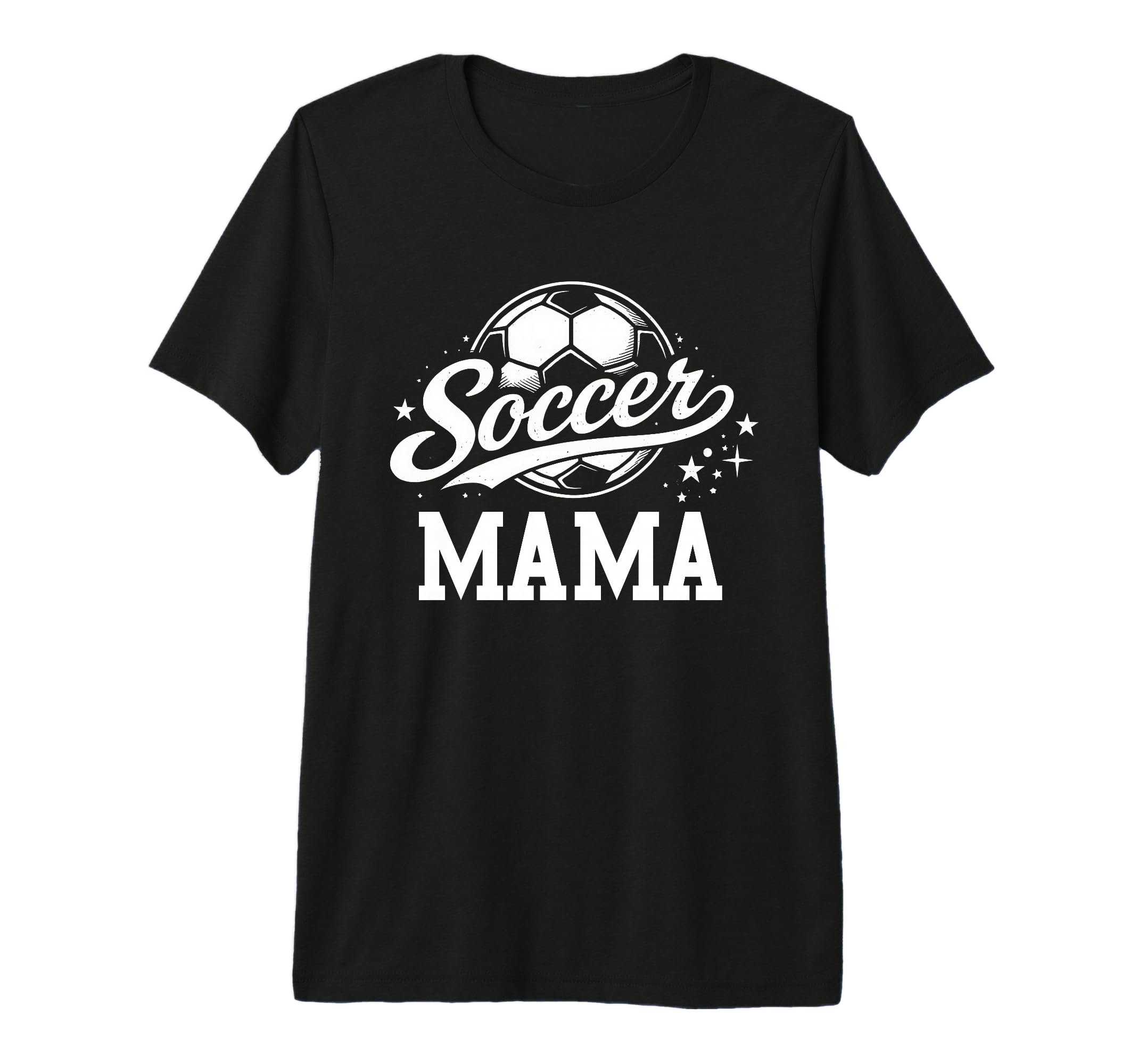 Soccer Mama Soccer Ball Tri Blend T-Shirt - Minimalist Print Men Women