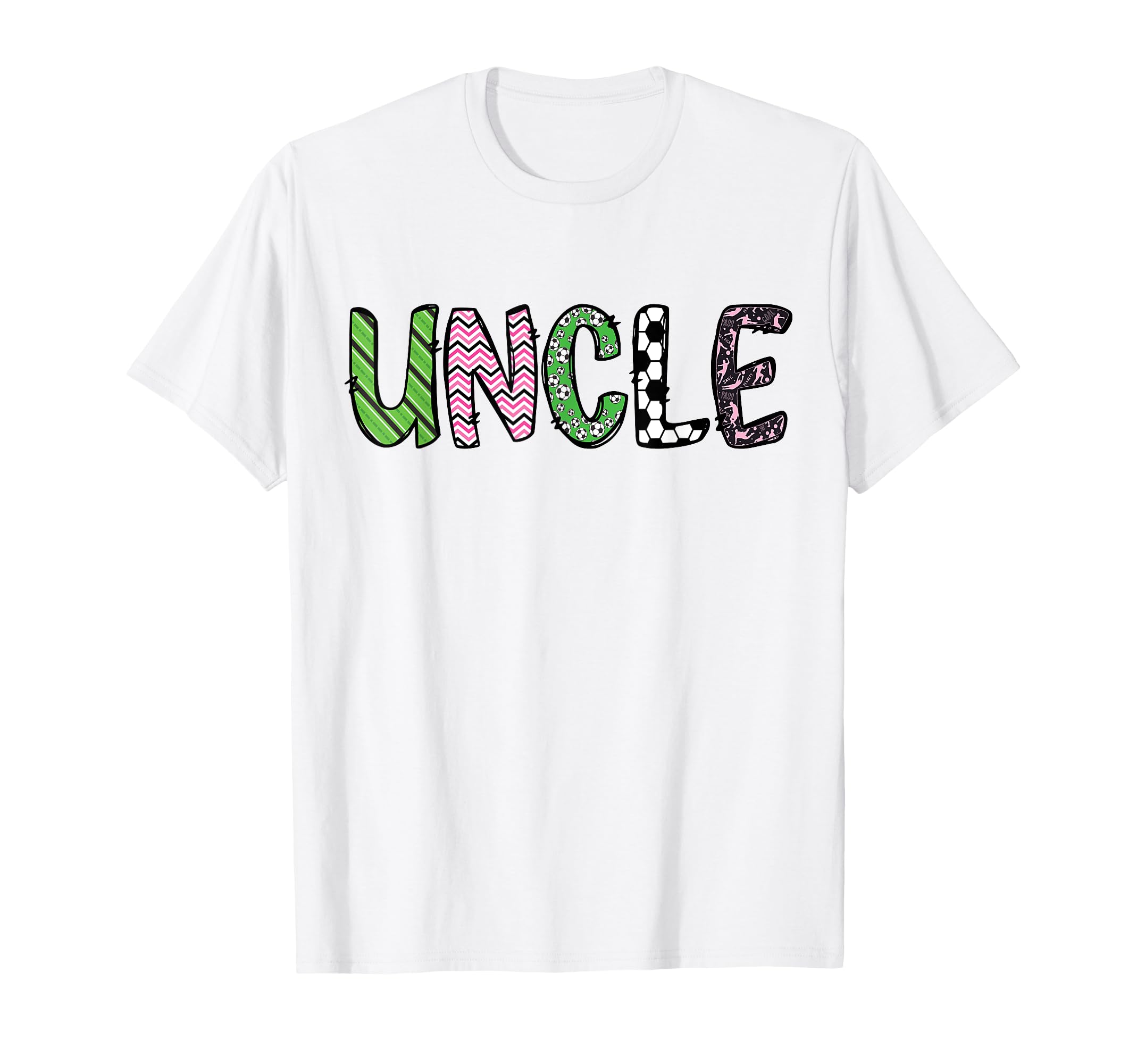 Soccer Uncle Funny Soccer Birthday T-Shirt - Casual Everyday Wear Unisex