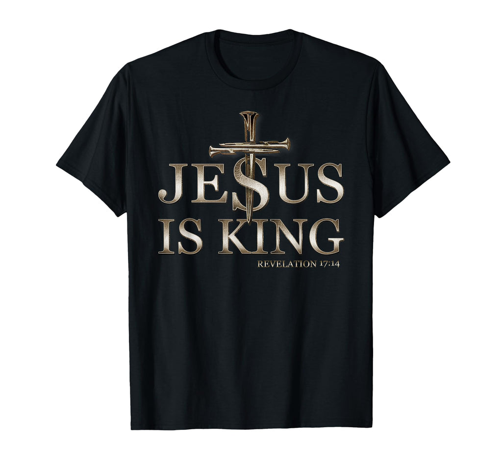 Jesus Is King Christian Faith God Sweatshirt - Graphic Print for Adults