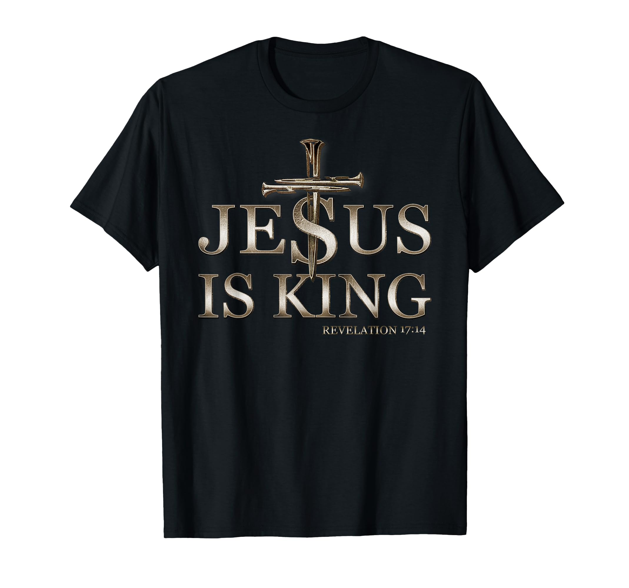 Jesus Is King Christian Faith God Sweatshirt - Graphic Print for Adults