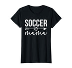 Soccer Mama Football Game Day Sports T-Shirt - Minimalist Print for Adults