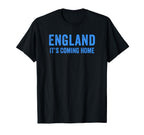 It S Coming Home England Football Fan T-Shirt - Novelty Apparel for Adults