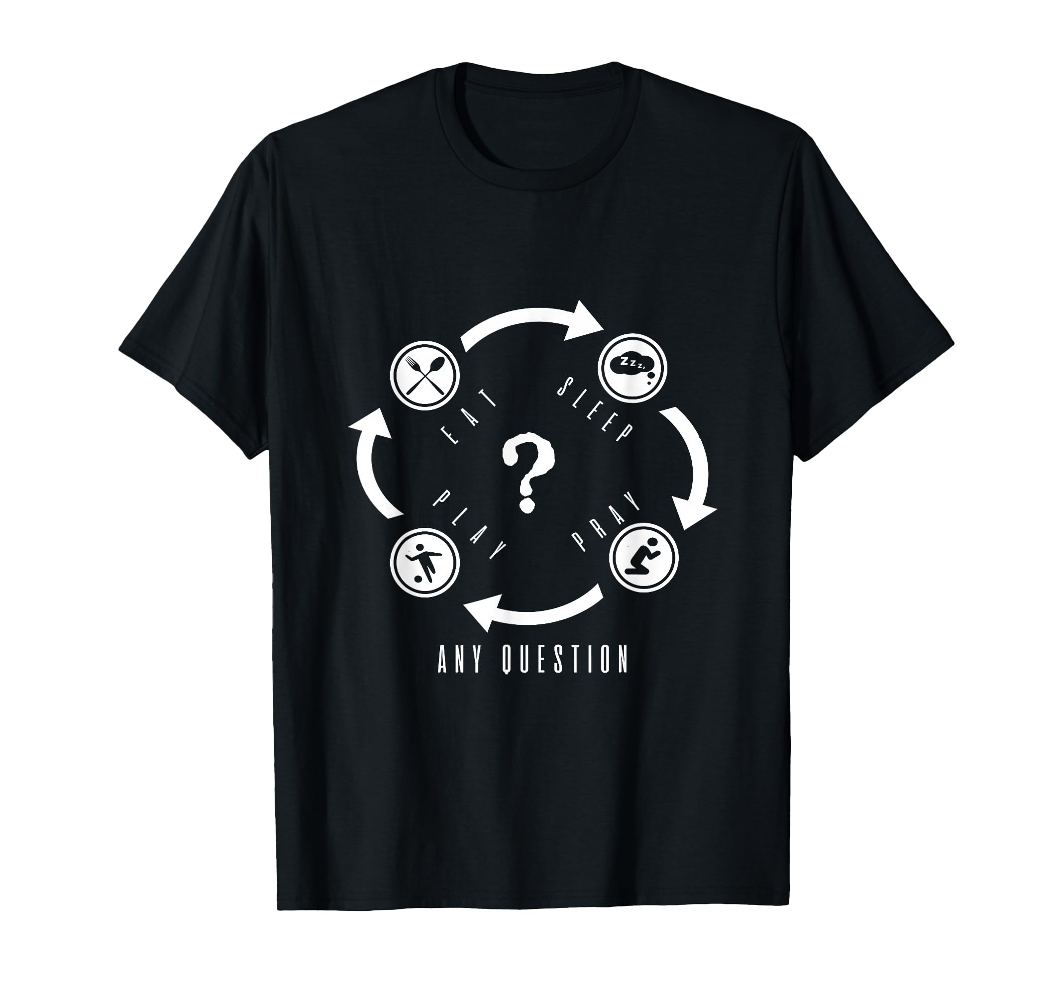 Soccer Eat Sleep Pray Play T-Shirt - Aesthetic Graphic Men Women