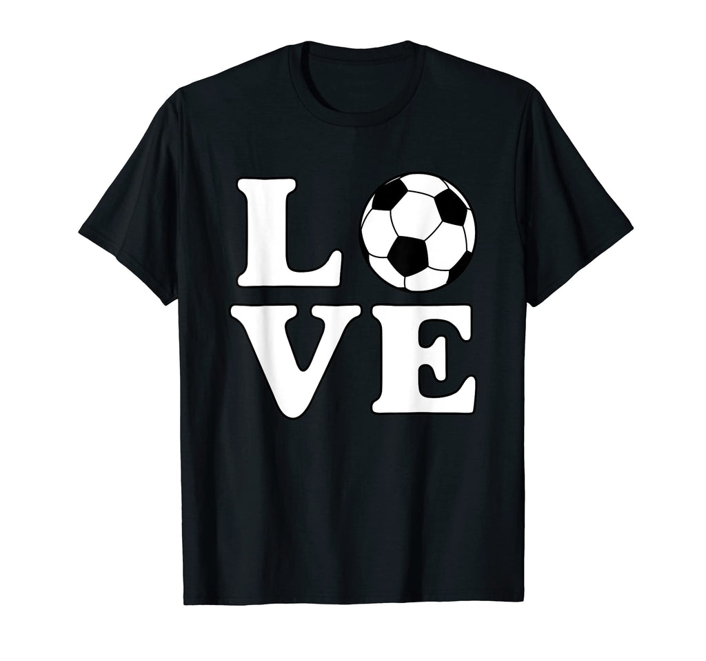 Love Soccer T-Shirt - Unique Graphic Unisex