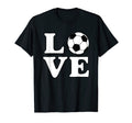 Love Soccer T-Shirt - Unique Graphic Unisex