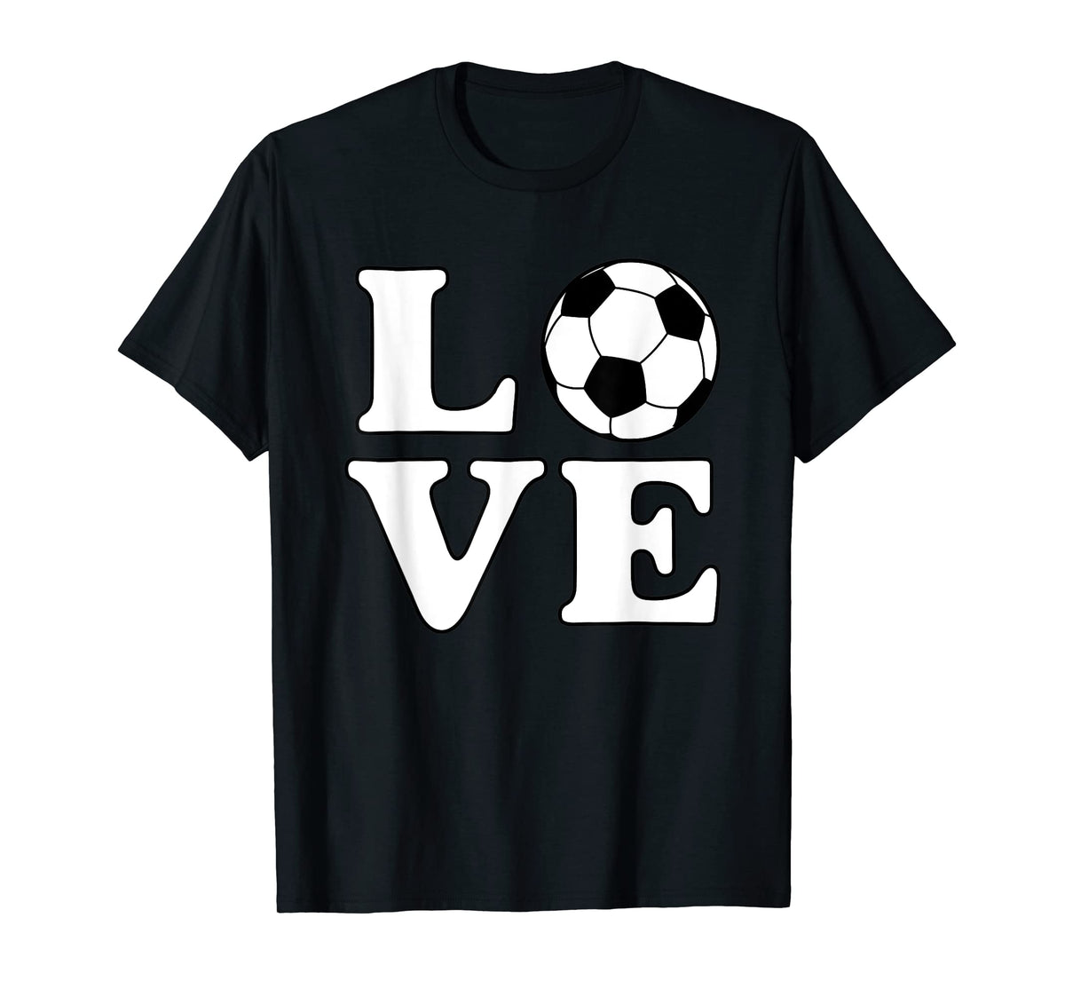 Love Soccer T-Shirt - Unique Graphic Unisex