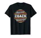 Coach Gifts Funny Thank You Appreciation T-Shirt - Streetwear Style Unisex