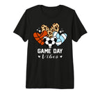 Game Day Vibes Funny Soccer T-Shirt - Casual Everyday Wear for Adults
