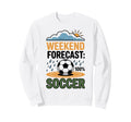 Soccer Fan Training Soccer Practice Sweatshirt - Custom Art Print Unisex