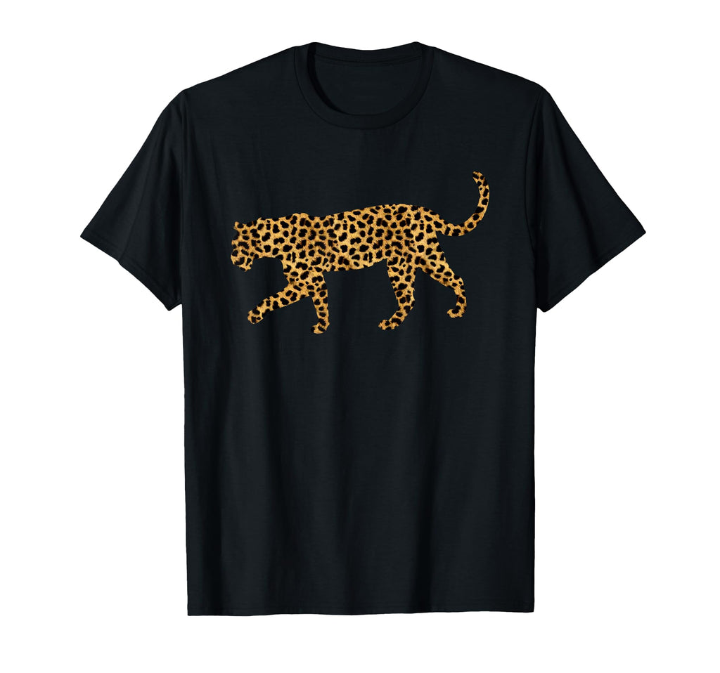 Leopard Panther Animal Lover Gift T-Shirt - Casual Everyday Wear Unisex