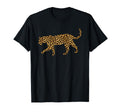 Leopard Panther Animal Lover Gift T-Shirt - Casual Everyday Wear Unisex