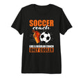 Coaching Soccer Dad Coach Soccer T-Shirt - Streetwear Style Men Women